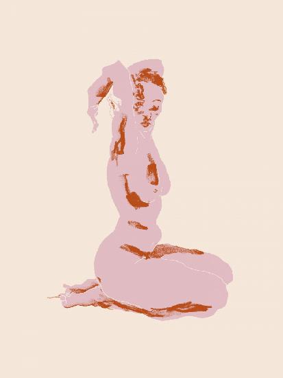 Nude, Arms Folded Over Her Head