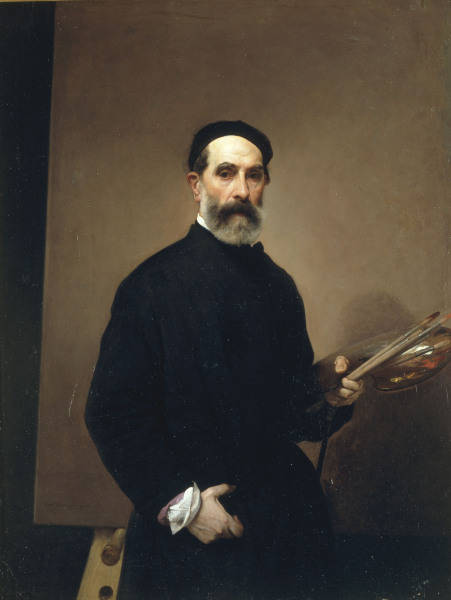 Francesco Hayez / Autoportrait 1862 à Francesco Hayez