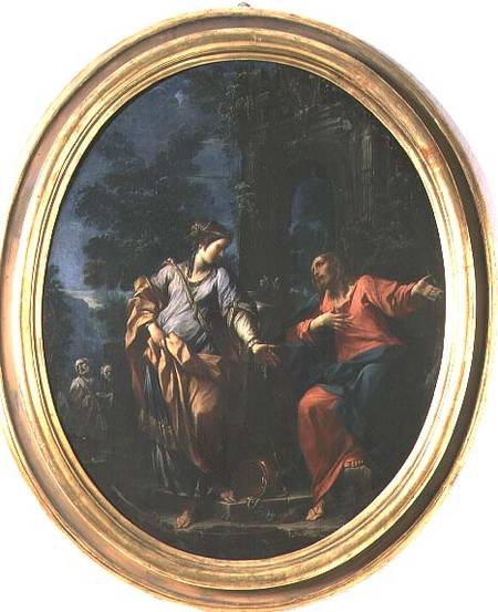 Christ and the Woman of Samaria à Francesco Monti