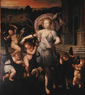 Allegorical portrait of Diane de Poitiers (1499-1566)