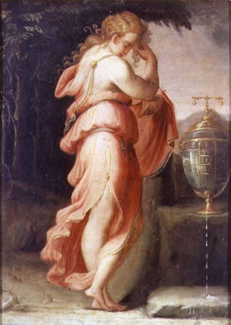 Artemisia grieving over Mausolus à Francesco Salviati