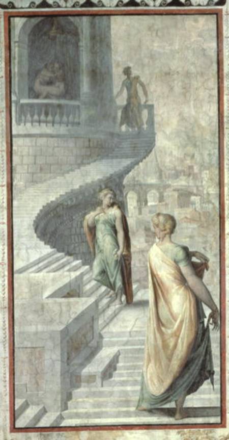 Bathsheba Visiting David à Francesco Salviati