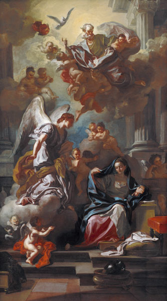 The Annunciation à Francesco Solimena