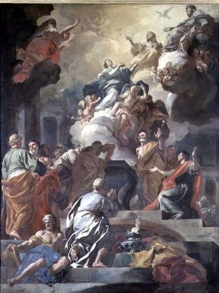 The Assumption of the Virgin à Francesco Solimena