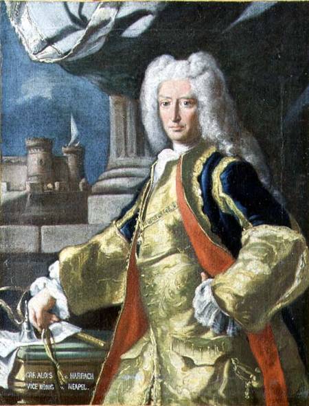 Count Alois Thomas Raimund Harrach, Viceroy of Naples à Francesco Solimena