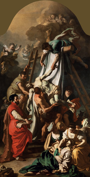 The Descent from the Cross à Francesco Solimena