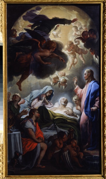 Joseph's death à Francesco Trevisani