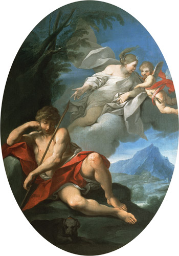Diana and Endymion (pair of 78391) à Francesco Vellani