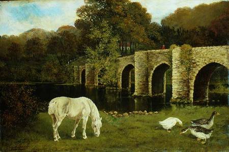 A Bridge over the River Stour à Francis Cecil Boult