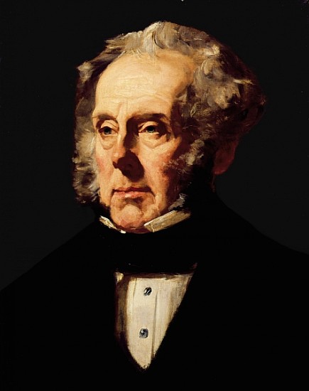 Henry John Temple, 3rd Viscount Palmerston, c.1855 à Francis Cruikshank
