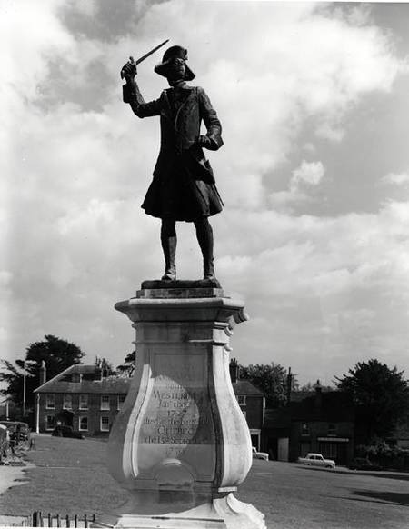 Statue of Major General James Wolfe (1727-59) à Francis Derwent Wood