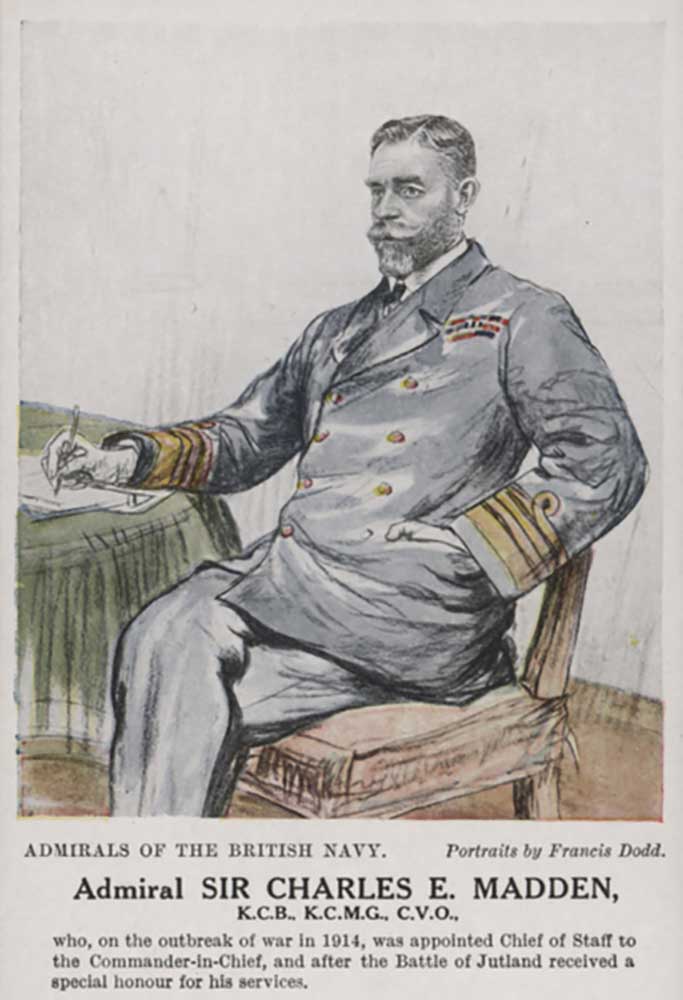 Admiral Sir Charles E Madden à Francis Dodd