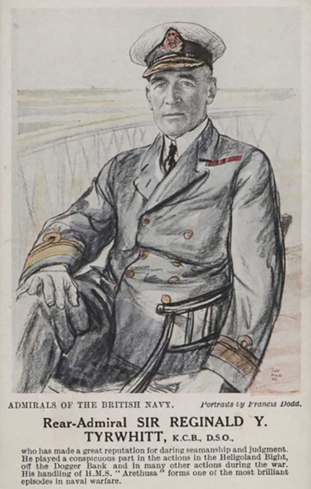 Rear-Admiral Sir Reginald Y Tyrwhitt à Francis Dodd
