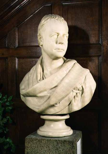 Sir Walter Scott, portrait bust à Francis Legatt Chantrey