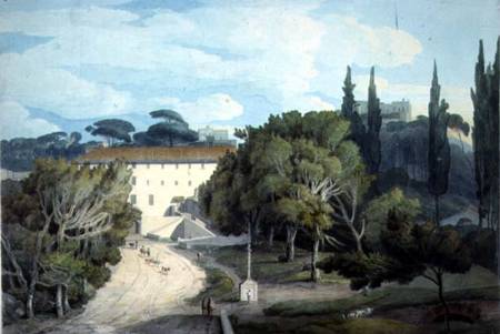 The Convent of St. Eufebio, near Naples à Francis Towne
