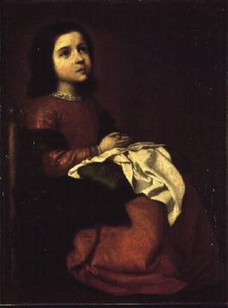 The Childhood of the Virgin à Francisco de Zurbarán (y Salazar)