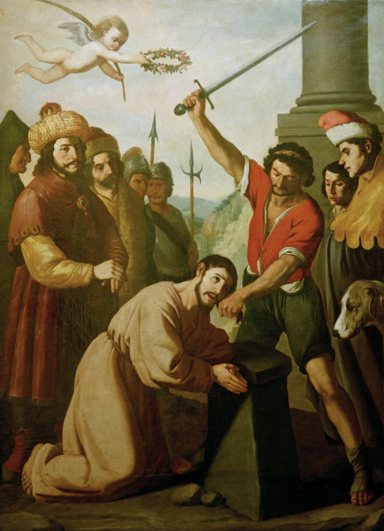 F.de Zurbarán, Martyrdom of St James à Francisco de Zurbarán (y Salazar)