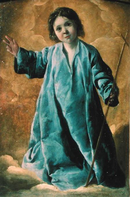 The Infant Christ à Francisco de Zurbarán (y Salazar)