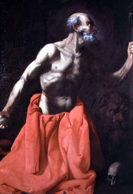 St. Jerome à Francisco de Zurbarán (y Salazar)