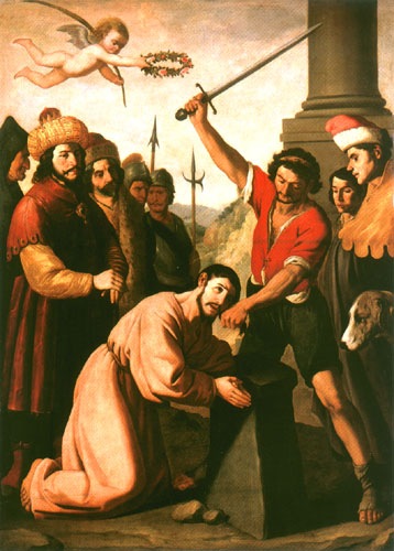 Le martyre Saint Jacob à Francisco de Zurbarán (y Salazar)