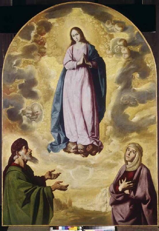 l'Immaculée Conception. à Francisco de Zurbarán (y Salazar)