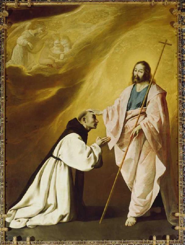 La vision du Padre Salmeron à Francisco de Zurbarán (y Salazar)