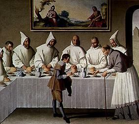 Le miracle de Saint Hugo à Francisco de Zurbarán (y Salazar)