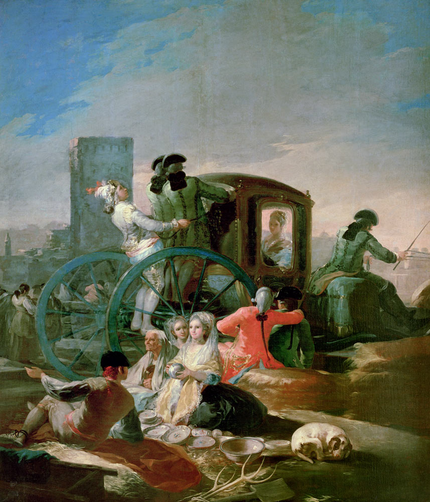 The Dish Seller à Francisco José de Goya