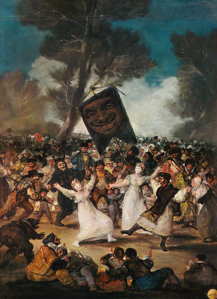 El entierro de sardina, F.de Goya à Francisco José de Goya