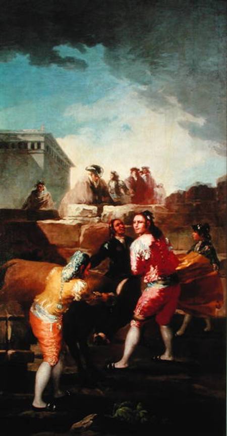 The Amateur Bullfight à Francisco José de Goya