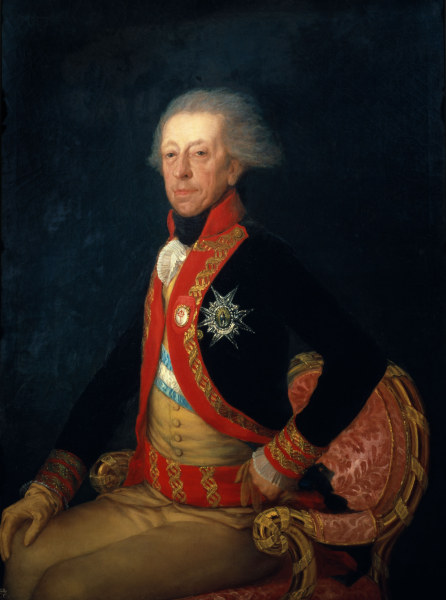 Antonio Ricardos à Francisco José de Goya