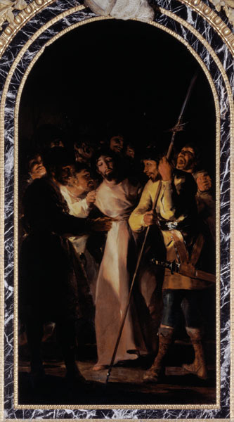 The Arrest of Christ à Francisco José de Goya