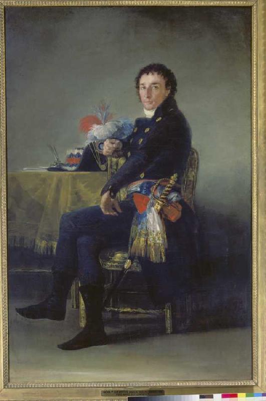 L'ambassadeur Ferdinand Guillemardet à Francisco José de Goya