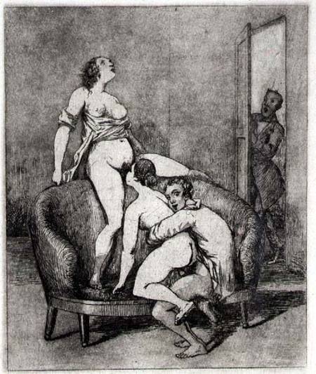 Caught in the act à Francisco José de Goya