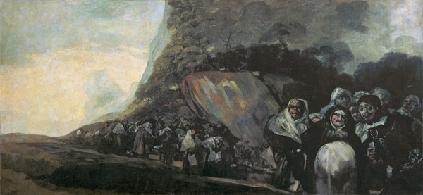 Pèlerinage à la source Saint-Isidore (peintures noires) à Francisco José de Goya