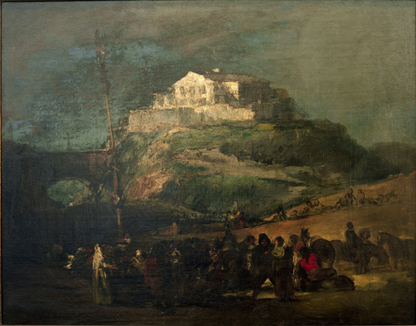 The Maypole à Francisco José de Goya