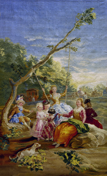 The Swing à Francisco José de Goya