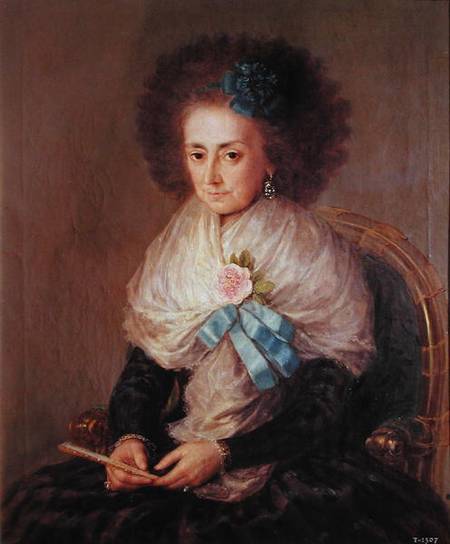 Dona Maria Antonia Gonzaga (1735-1801) Marquesa de Villafranca à Francisco José de Goya