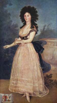 Dona Tadea Arias de Enriquez à Francisco José de Goya