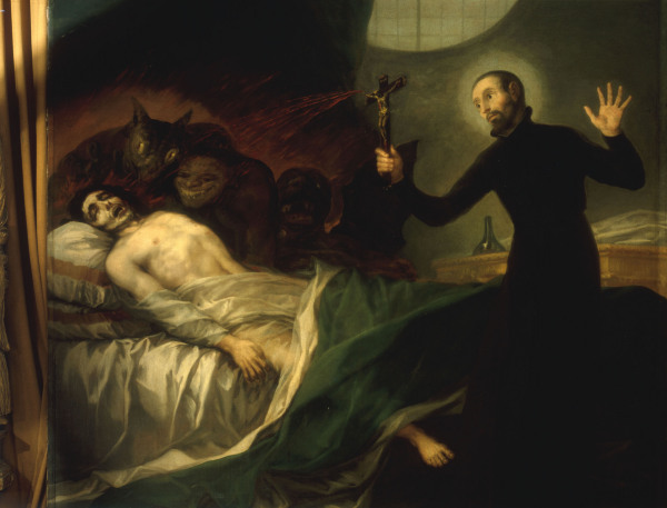 Francis of Borgia, deathbed à Francisco José de Goya