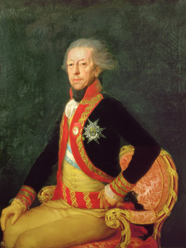 General Antonio Ricardos (1727-94) à Francisco José de Goya