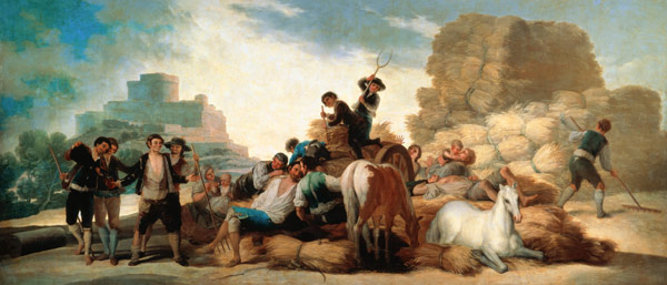 Summer or the Harvest à Francisco José de Goya