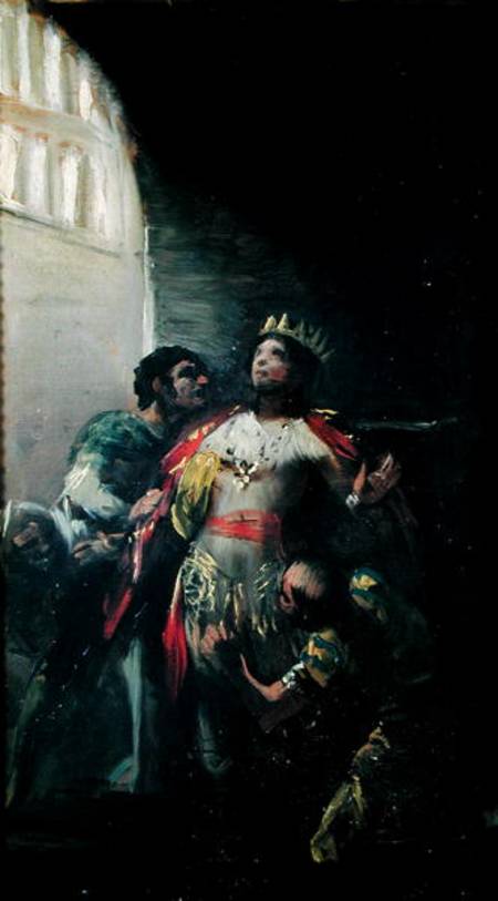St. Hermengild (d.585) in Prison à Francisco José de Goya