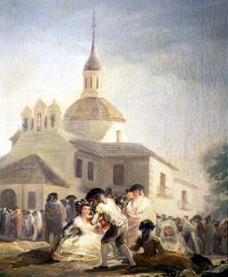 The Hermitage of San Isidro, Madrid à Francisco José de Goya