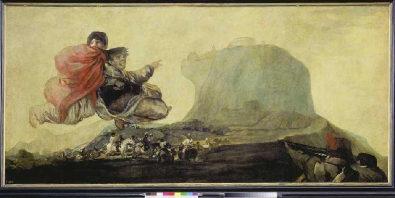 Hexensabbat (des images noires des Quinta del Sordo) à Francisco José de Goya