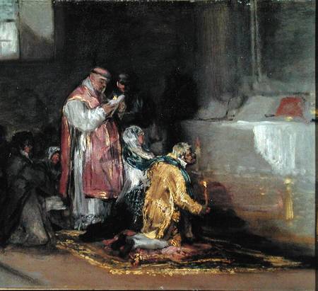 The Ill-Matched Marriage à Francisco José de Goya