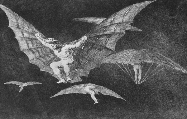 Modo de volar à Francisco José de Goya