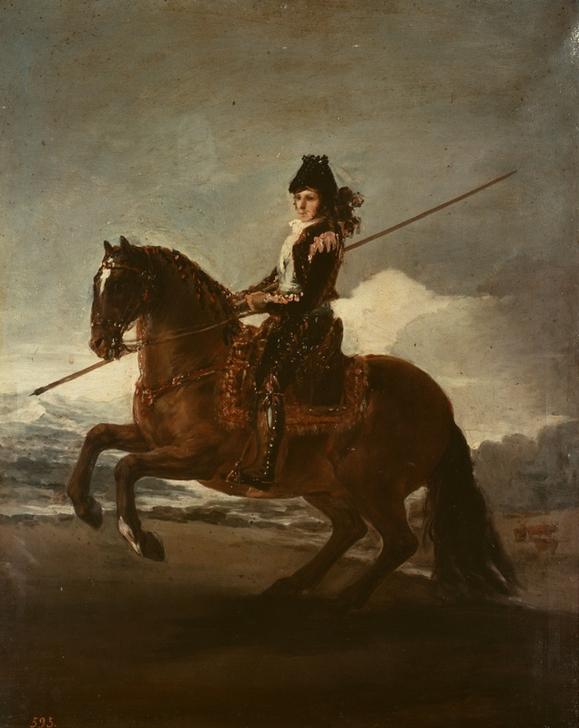 Picador on Horseback à Francisco José de Goya
