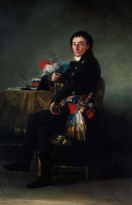 Portrait of Ferdinand Guillemardet (1765-1809), French ambassador to Spain from 1798 to 1800 à Francisco José de Goya