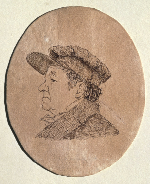 Franc?­sco de Goya , Self-portrait 1824 à Francisco José de Goya